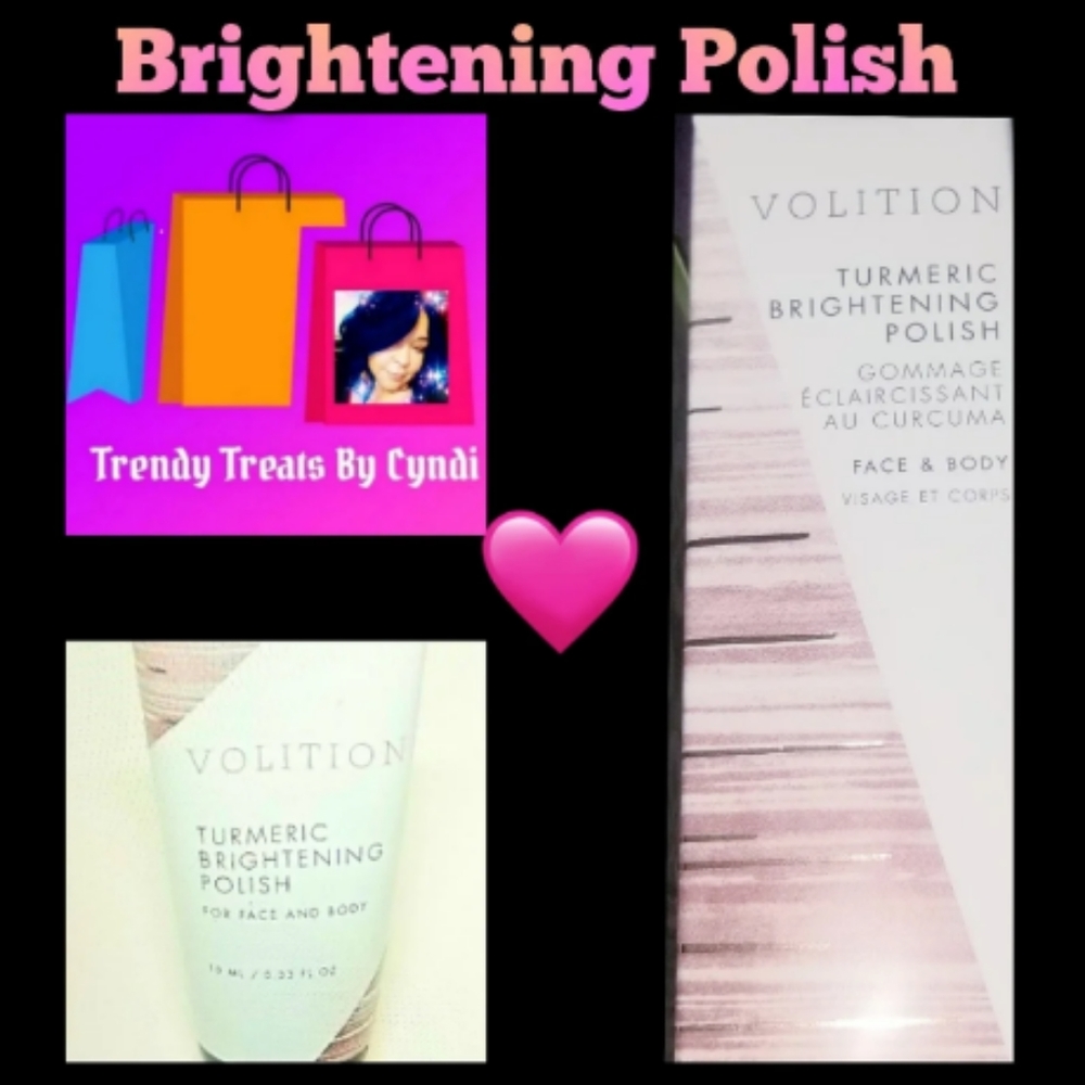 VOLITION BEAUTY TURMERIC BRIGHTENING POLISH
